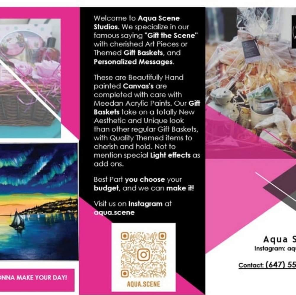 Gift Baskets and Paintings